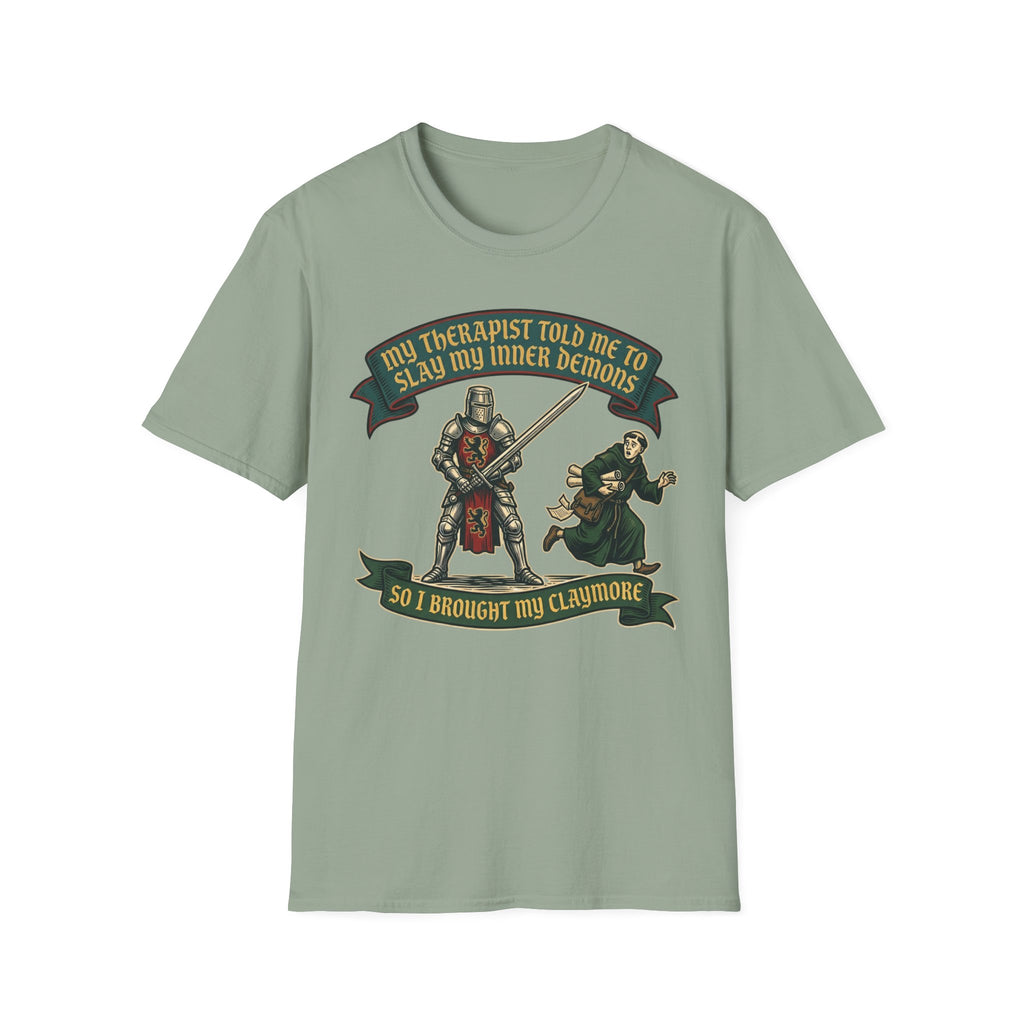 My Therapist Told Me to Slay My Inner Demons Hero T-Shirt