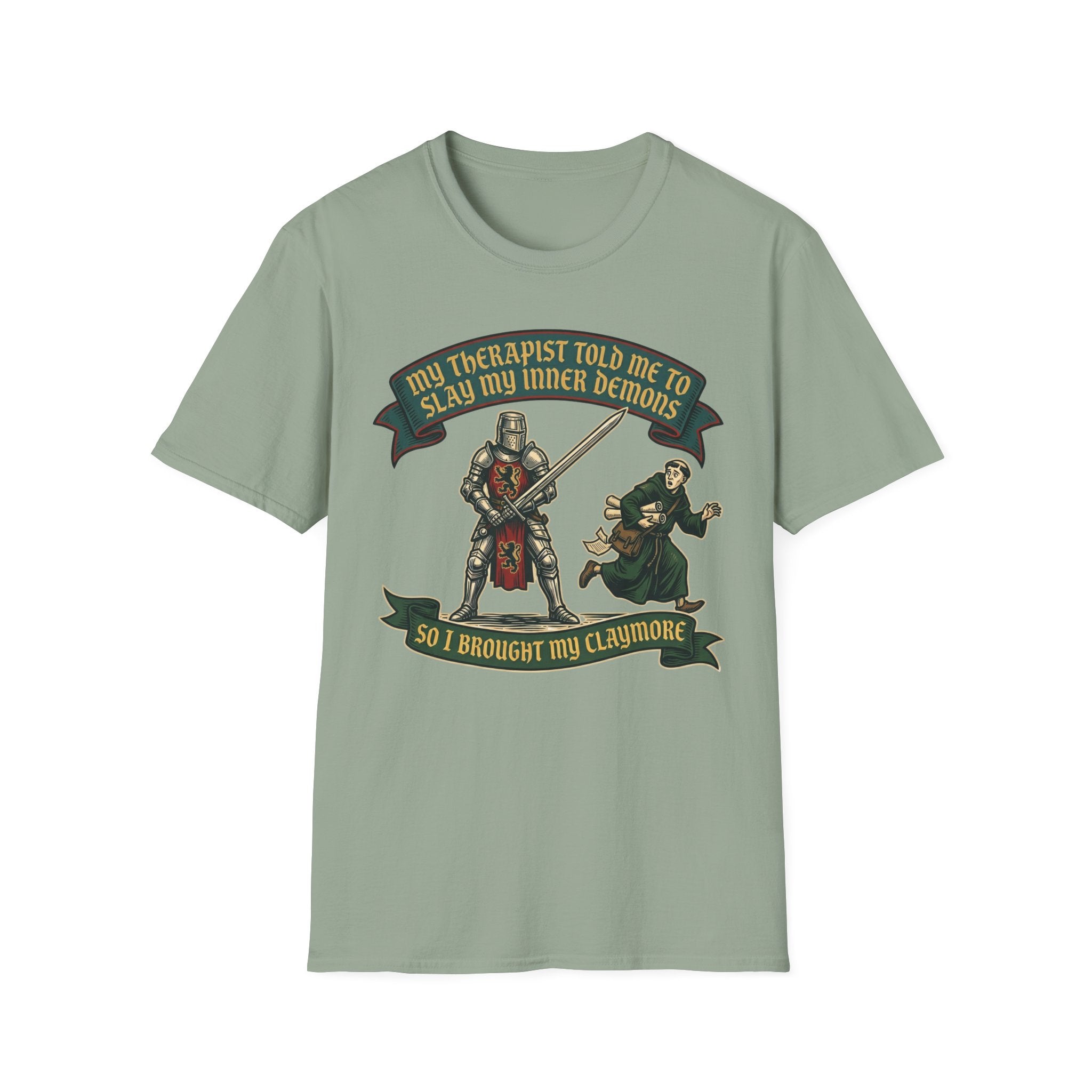 My Therapist Told Me to Slay My Inner Demons Hero T-Shirt