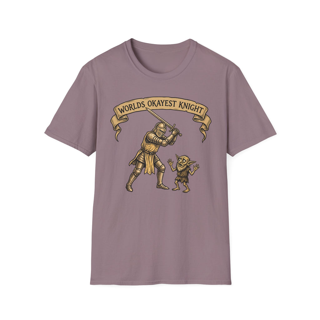 Worlds Okayest  Knight T-Shirt