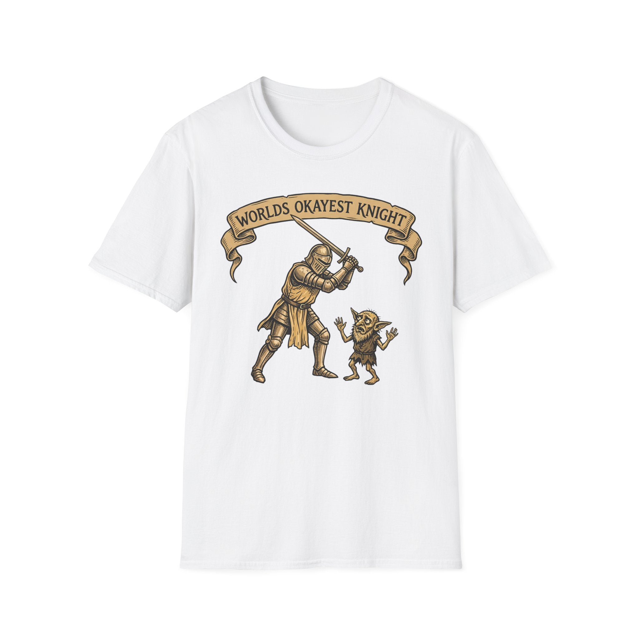 Worlds Okayest  Knight T-Shirt