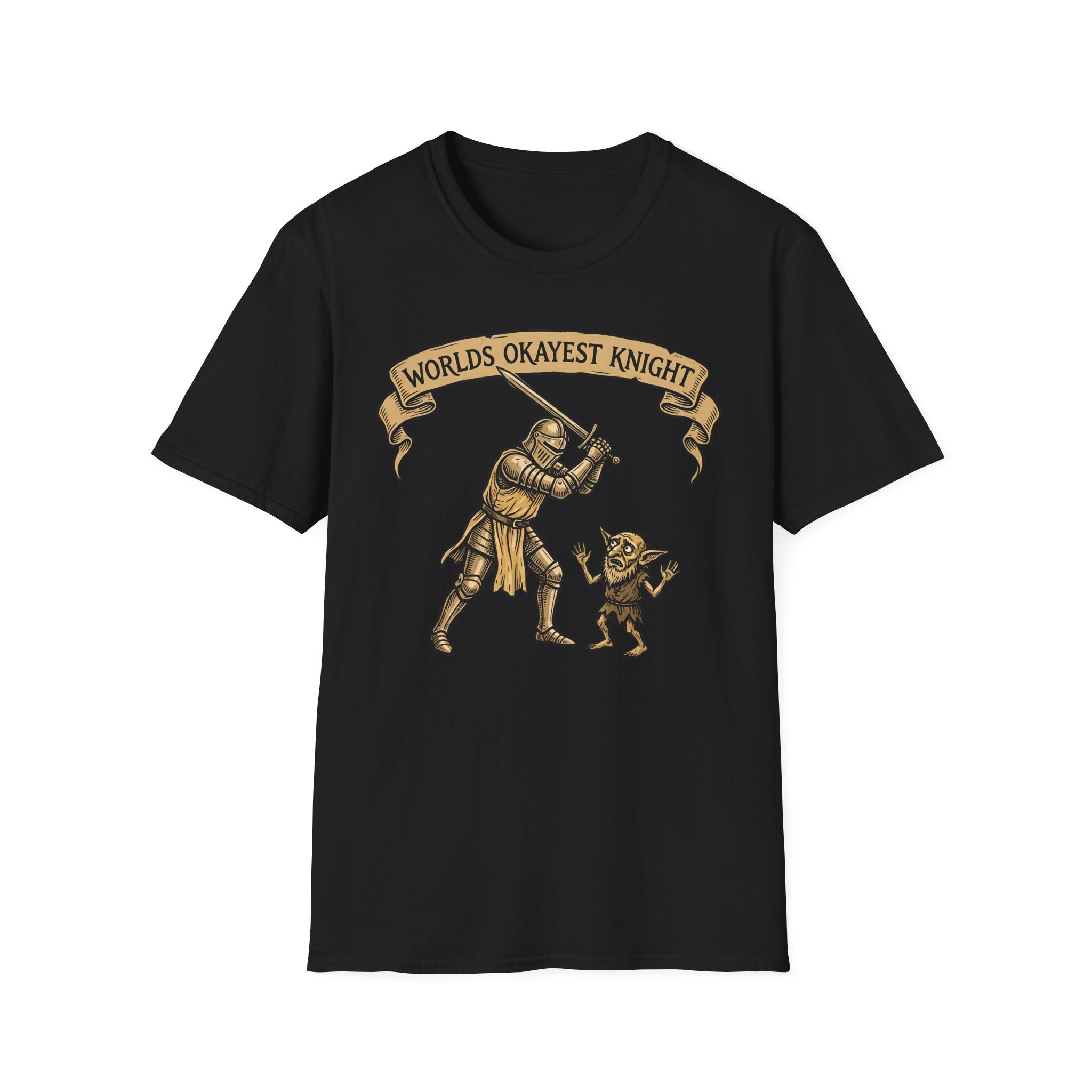 Worlds Okayest  Knight T-Shirt