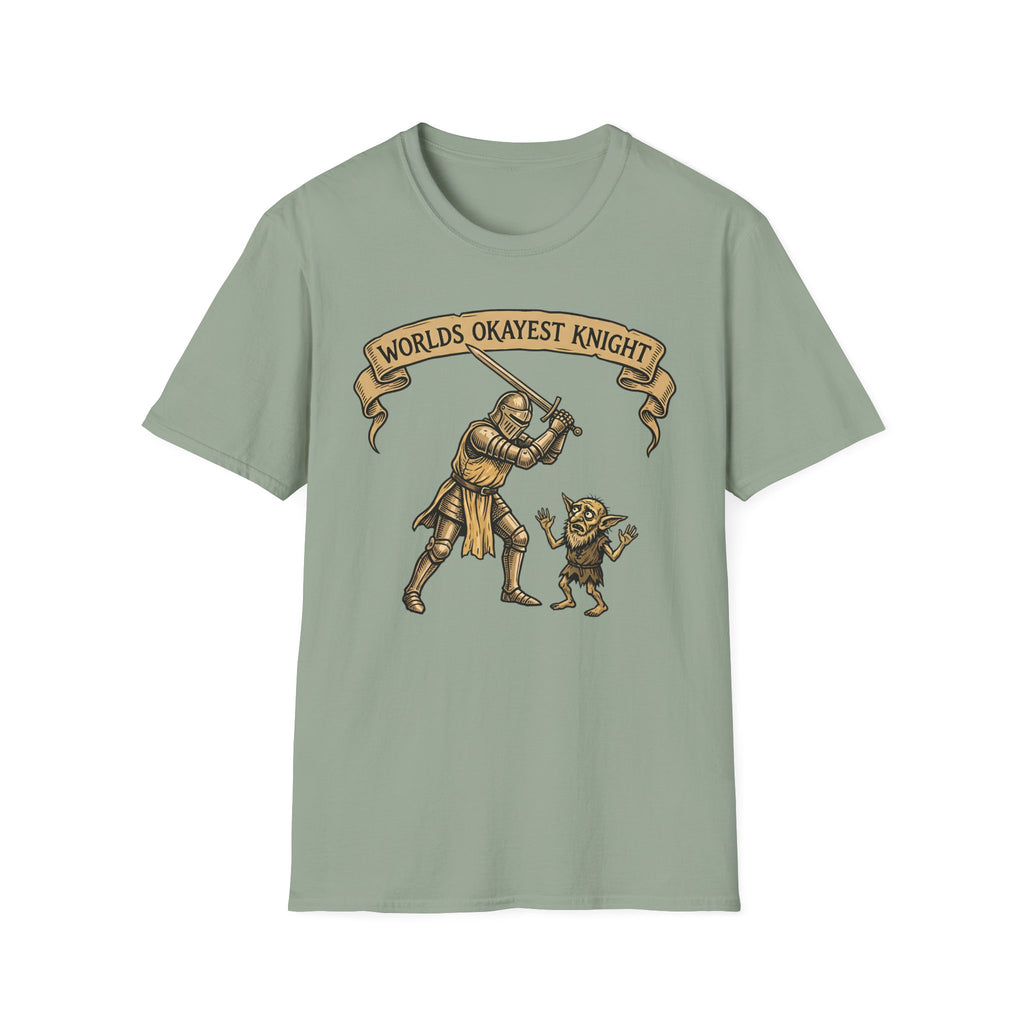 Worlds Okayest  Knight T-Shirt
