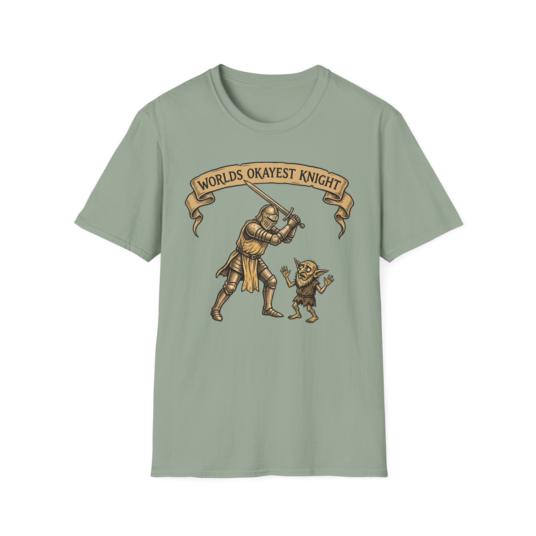 Worlds Okayest  Knight T-Shirt