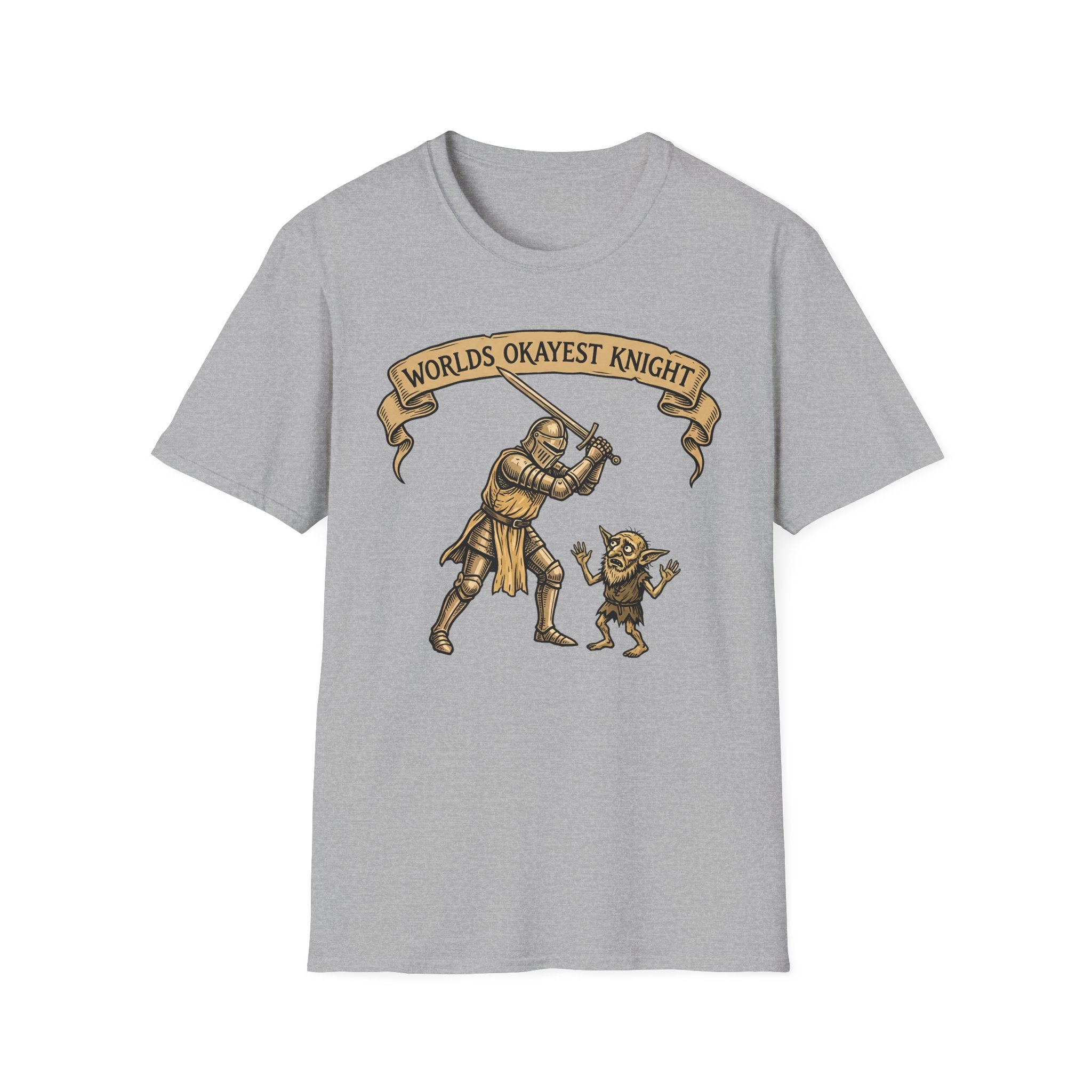 Worlds Okayest  Knight T-Shirt