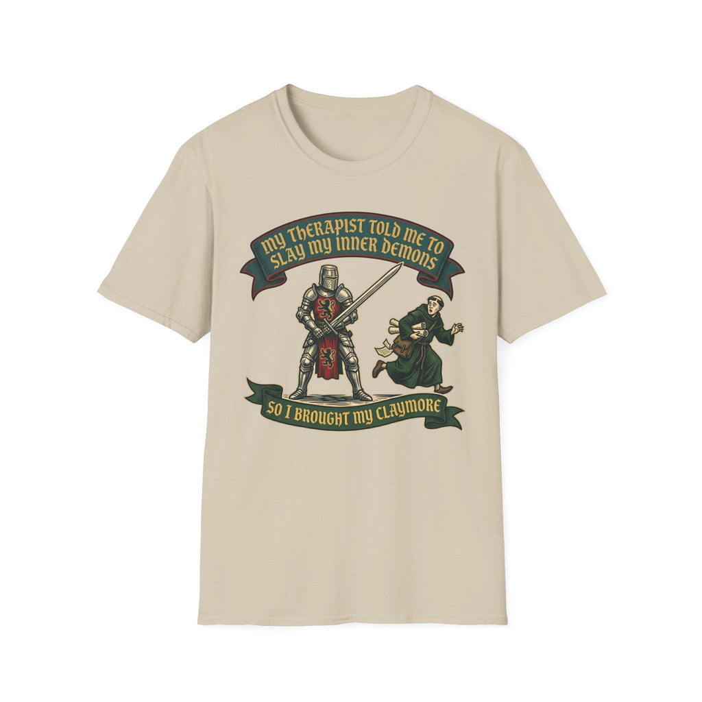 My Therapist Told Me to Slay My Inner Demons Hero T-Shirt