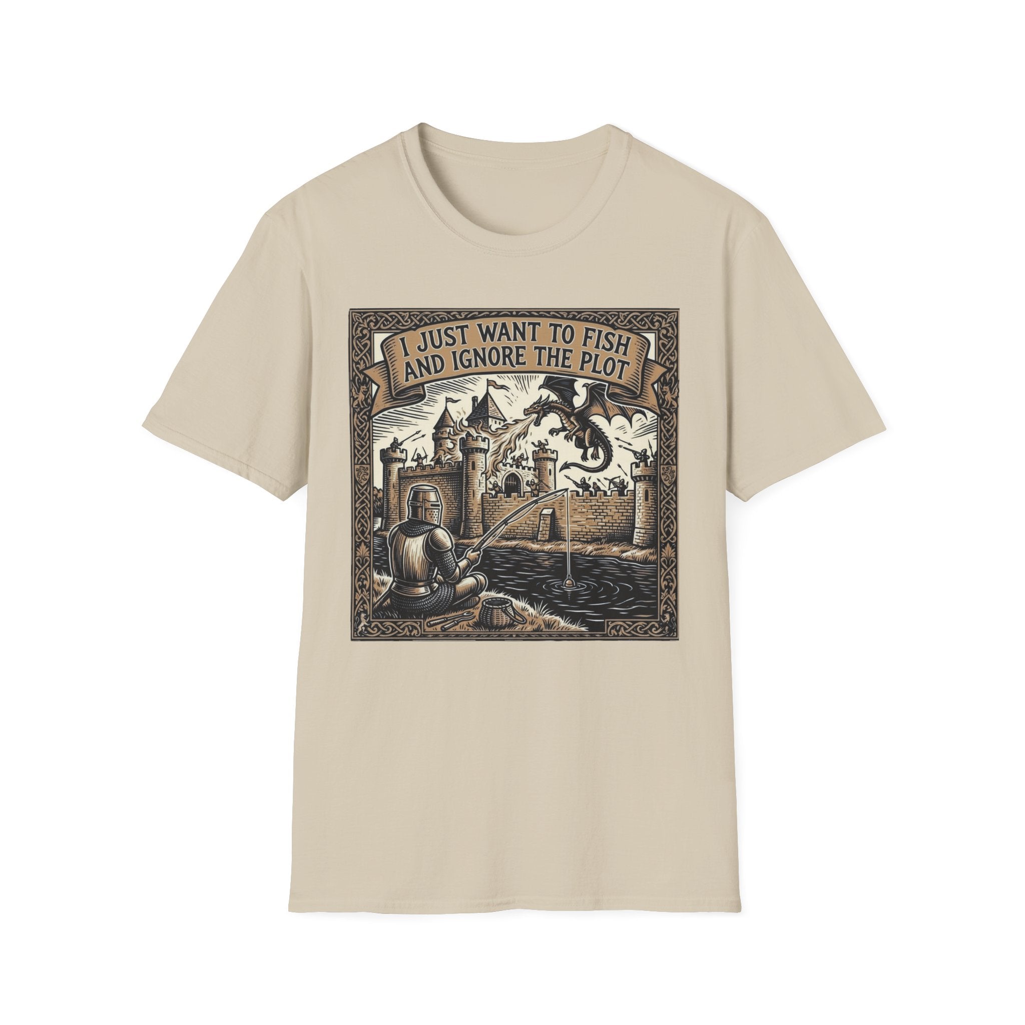 I Just Want To Fish And Ignore The Plot T-Shirt