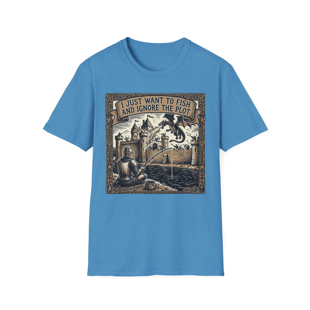 I Just Want To Fish And Ignore The Plot T-Shirt