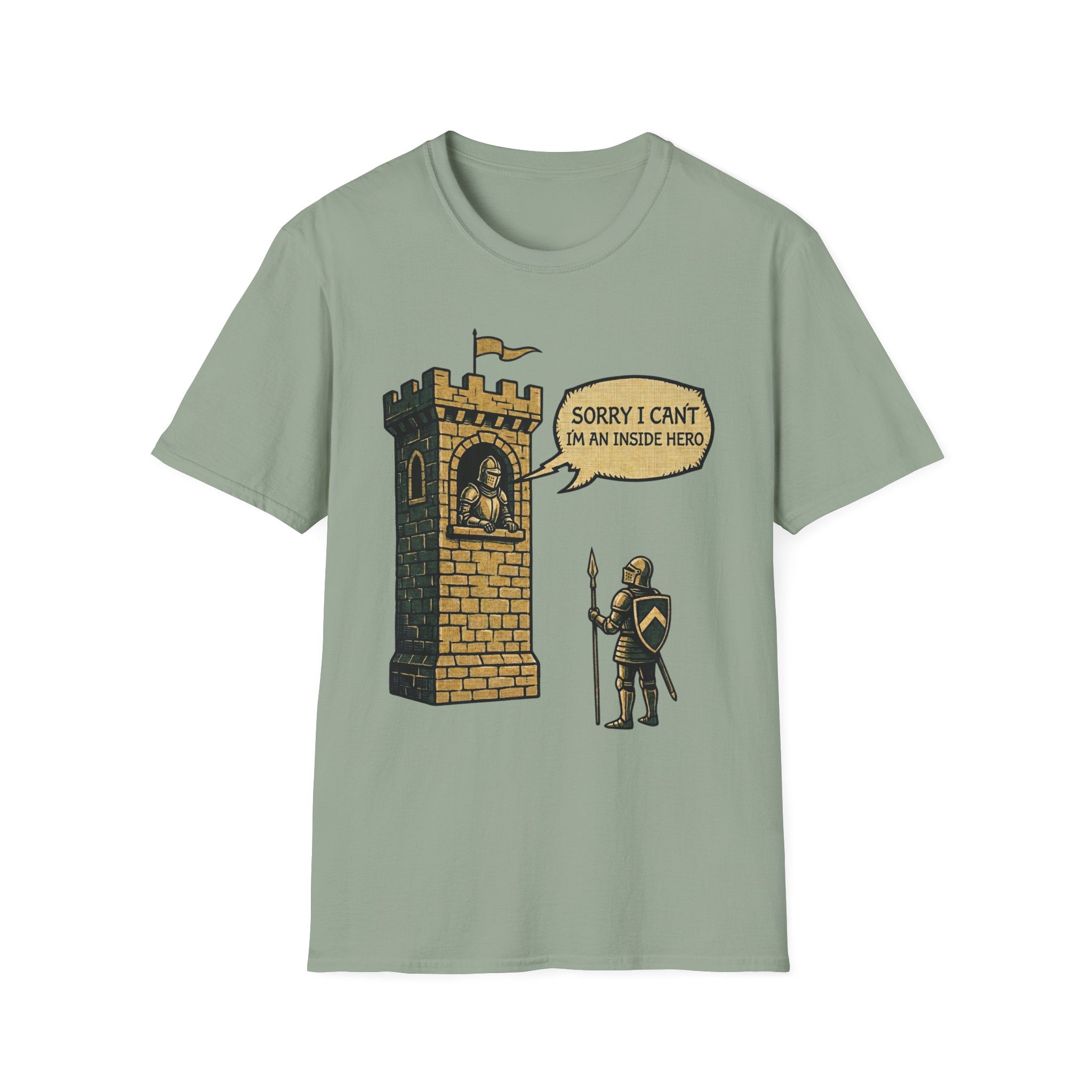 Sorry I Cant Im a Inside Hero T-Shirt
