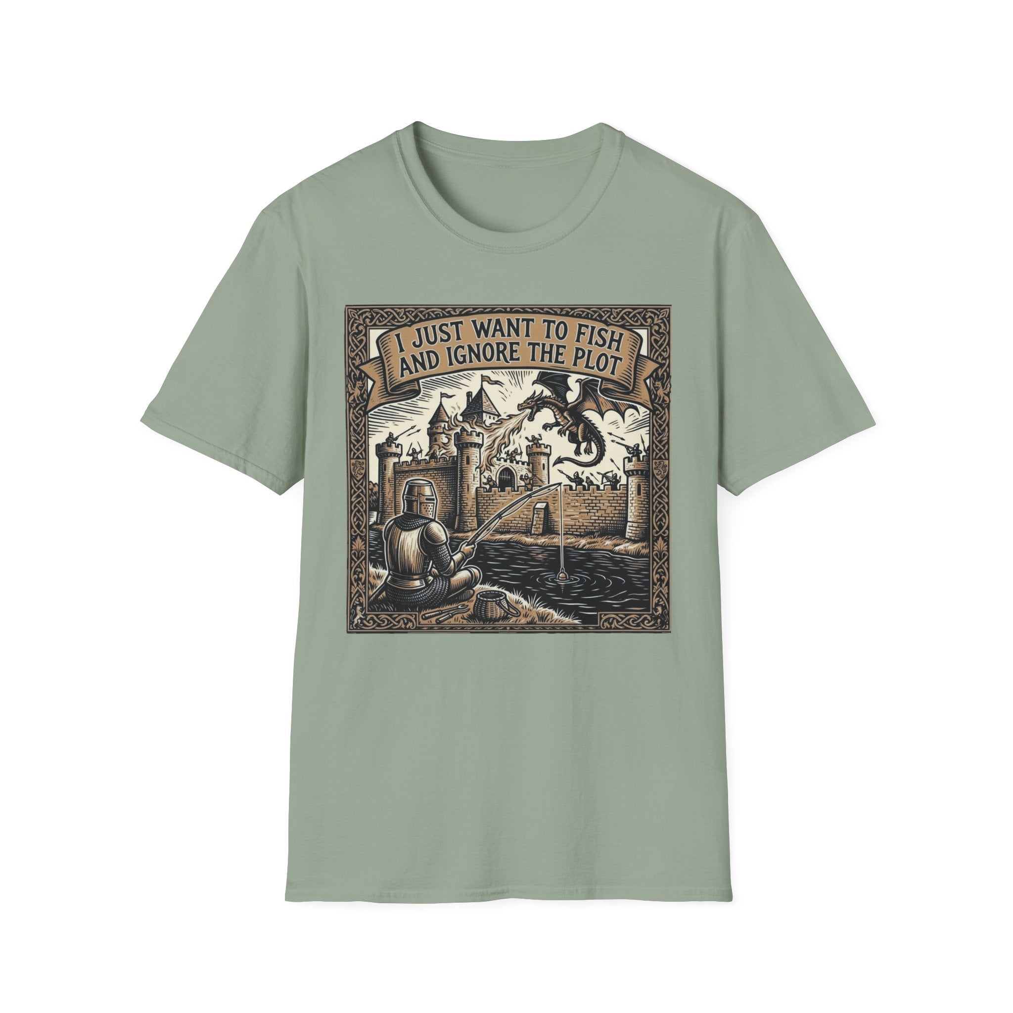 I Just Want To Fish And Ignore The Plot T-Shirt