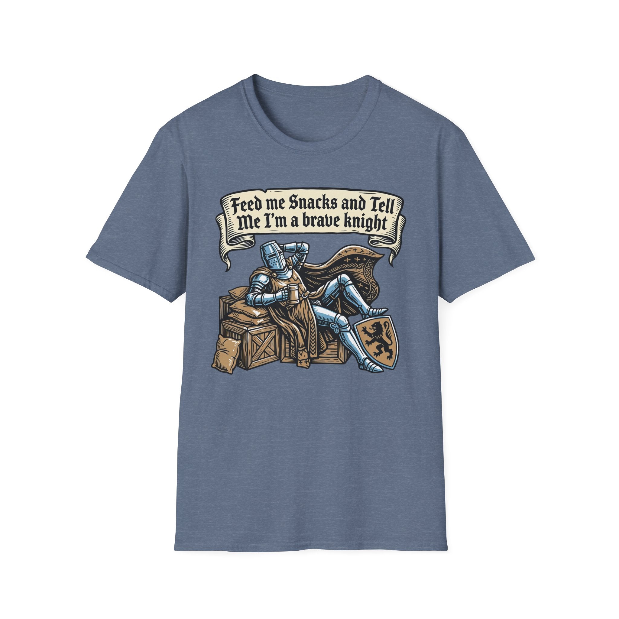 Feed Me Snacks and Tell Me I'M A Brave Knight T-Shirt