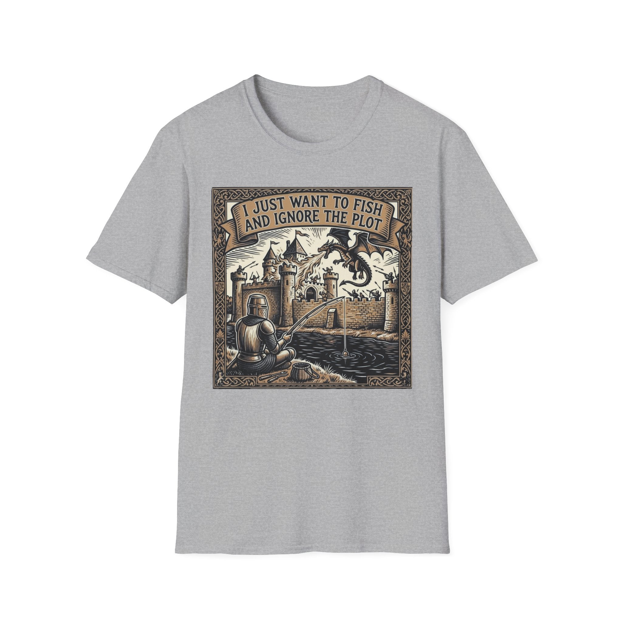 I Just Want To Fish And Ignore The Plot T-Shirt
