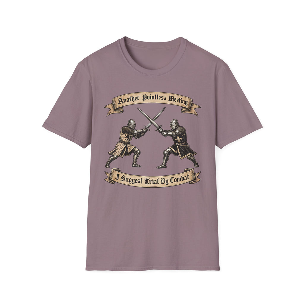 Another Pointless Meeting I Suggest Trial By Combat T-Shirt