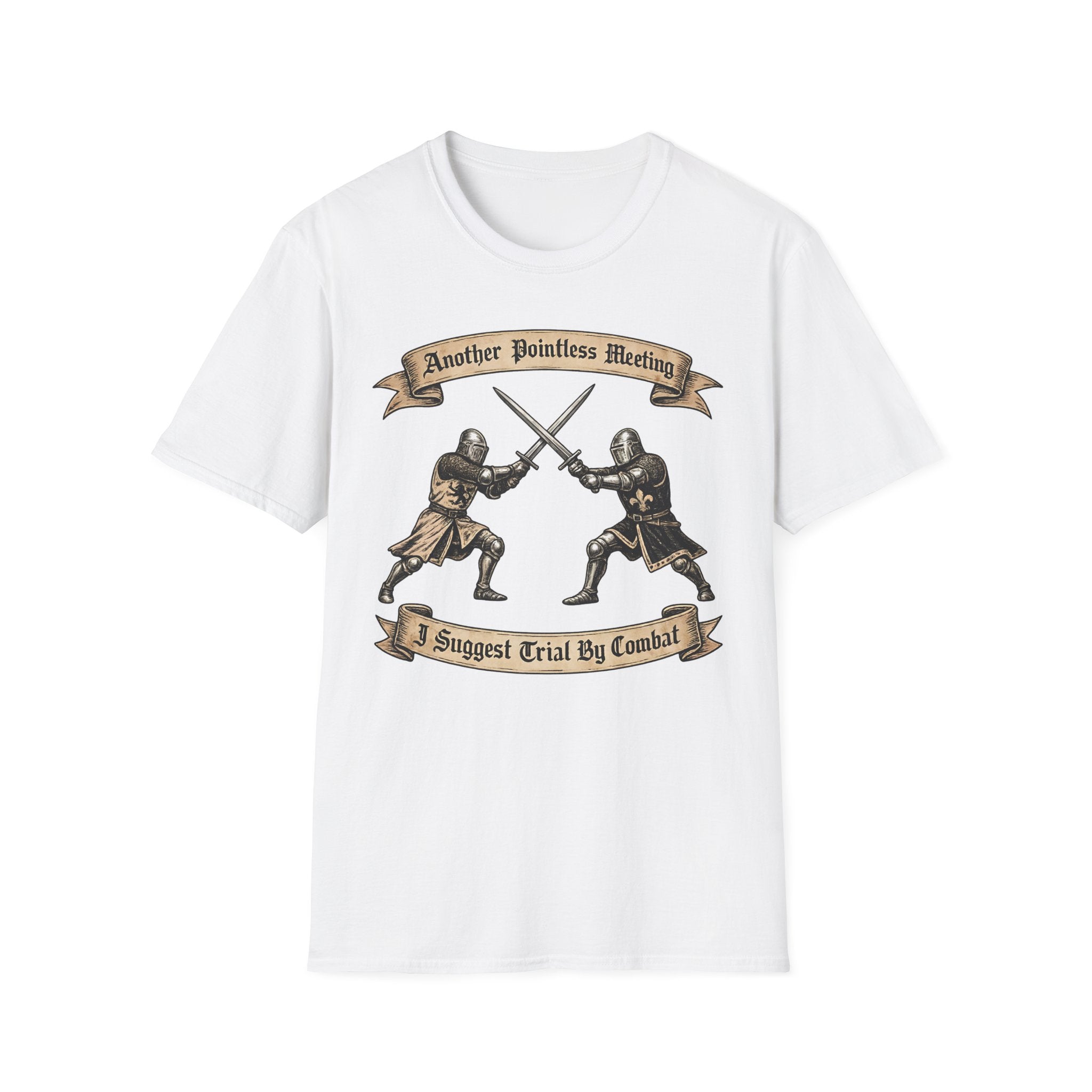 Another Pointless Meeting I Suggest Trial By Combat T-Shirt