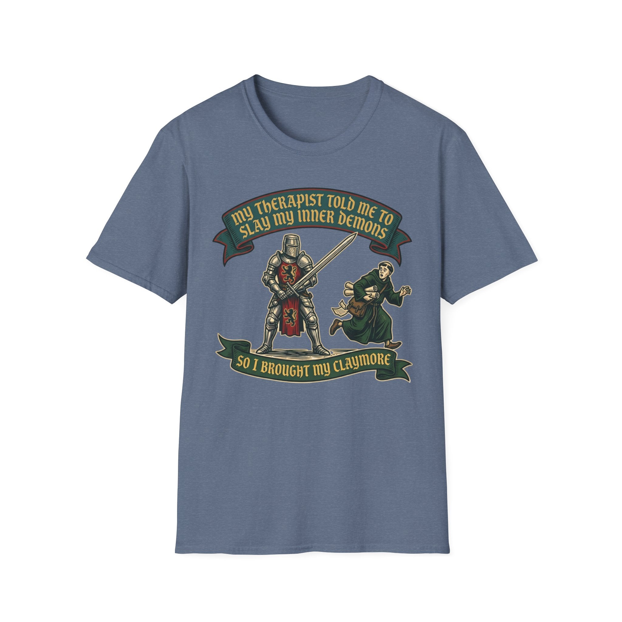 My Therapist Told Me to Slay My Inner Demons Hero T-Shirt