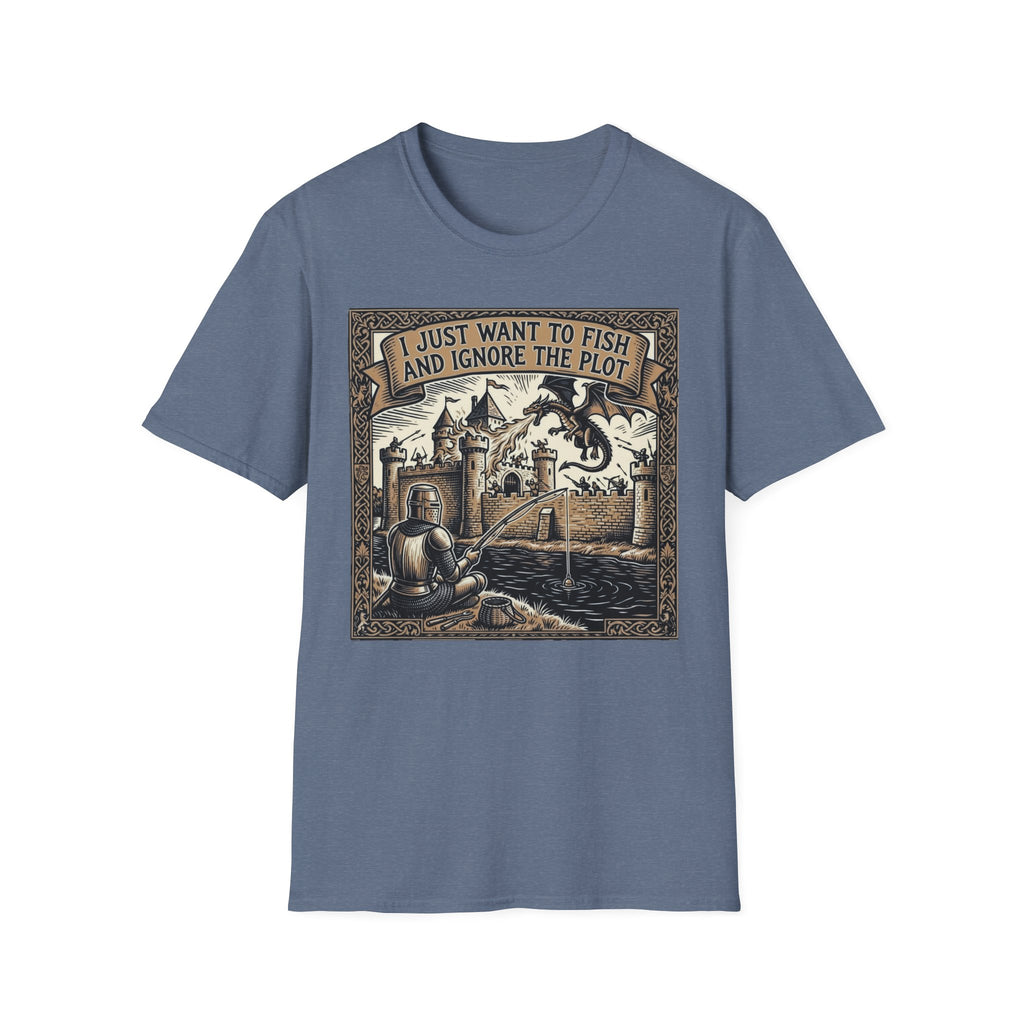 I Just Want To Fish And Ignore The Plot T-Shirt