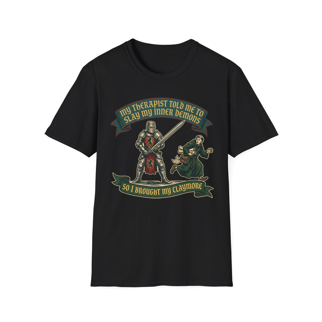 My Therapist Told Me to Slay My Inner Demons Hero T-Shirt