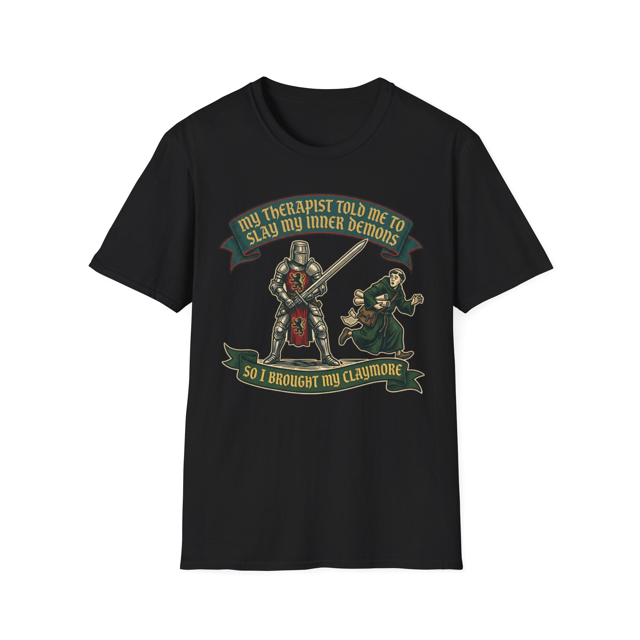 My Therapist Told Me to Slay My Inner Demons Hero T-Shirt