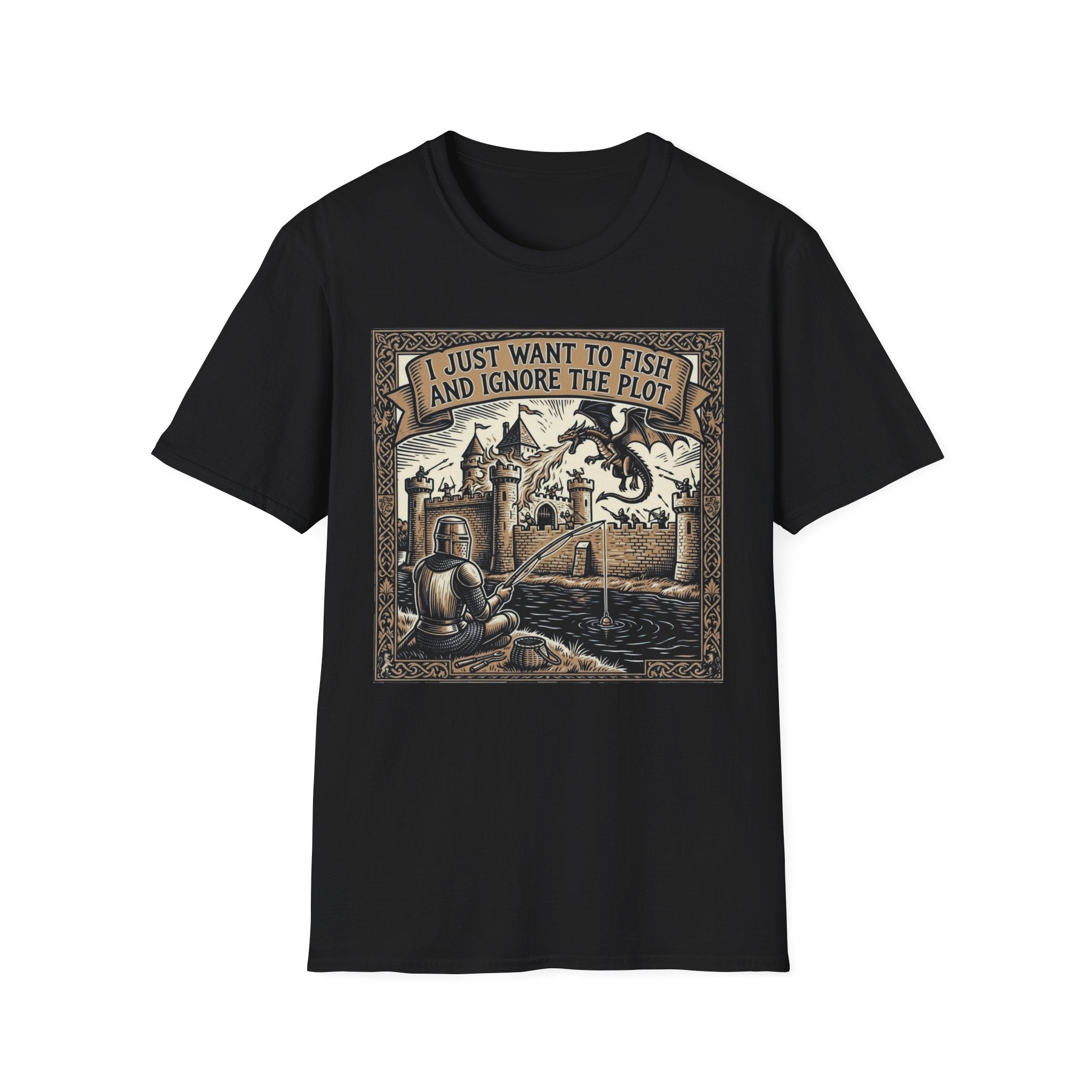 I Just Want To Fish And Ignore The Plot T-Shirt