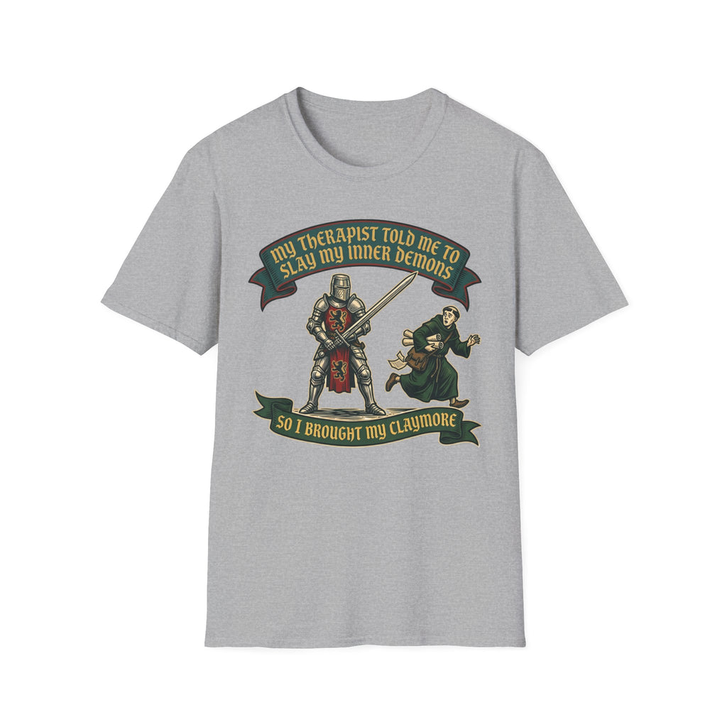My Therapist Told Me to Slay My Inner Demons Hero T-Shirt