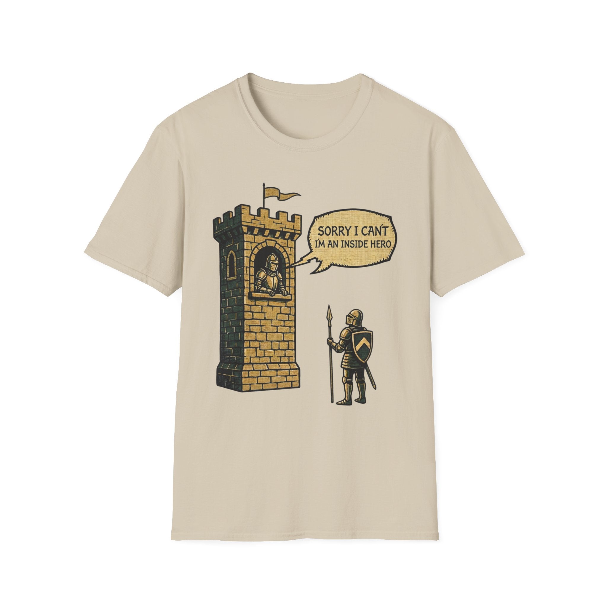 Sorry I Cant Im a Inside Hero T-Shirt
