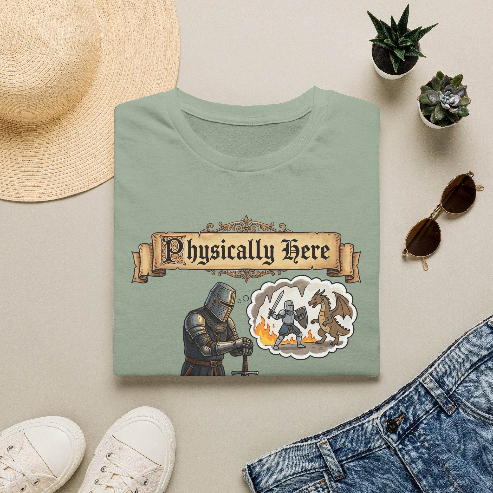 Physically Here T-Shirt