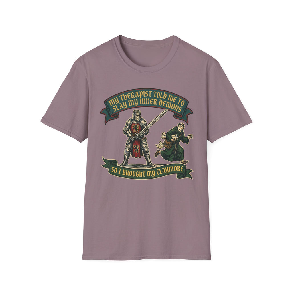My Therapist Told Me to Slay My Inner Demons Hero T-Shirt