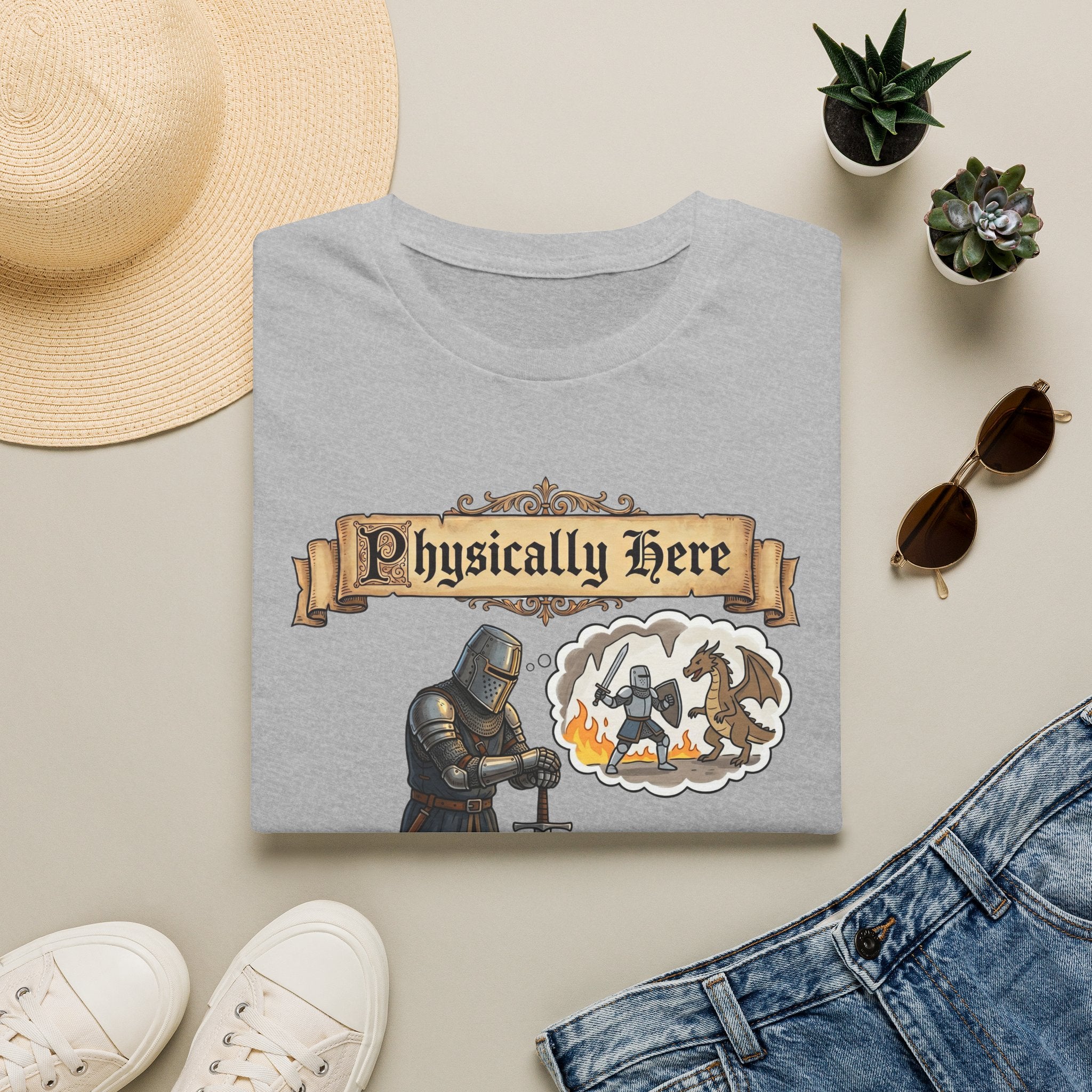 Physically Here T-Shirt