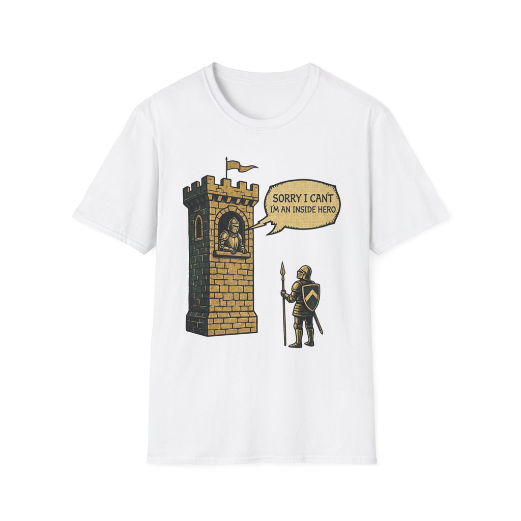 Sorry I Cant Im a Inside Hero T-Shirt