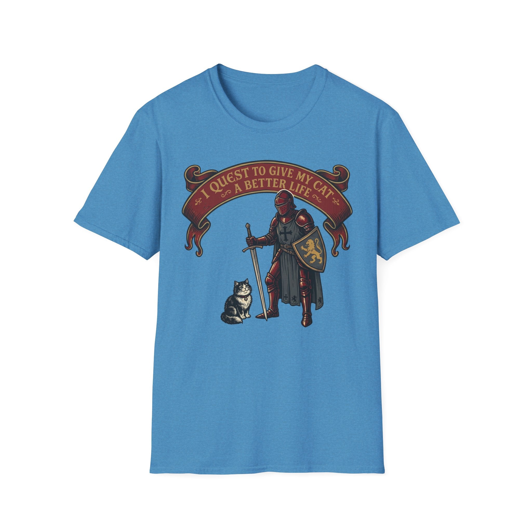 I Quest To Give My Cat A Better Life T-Shirt