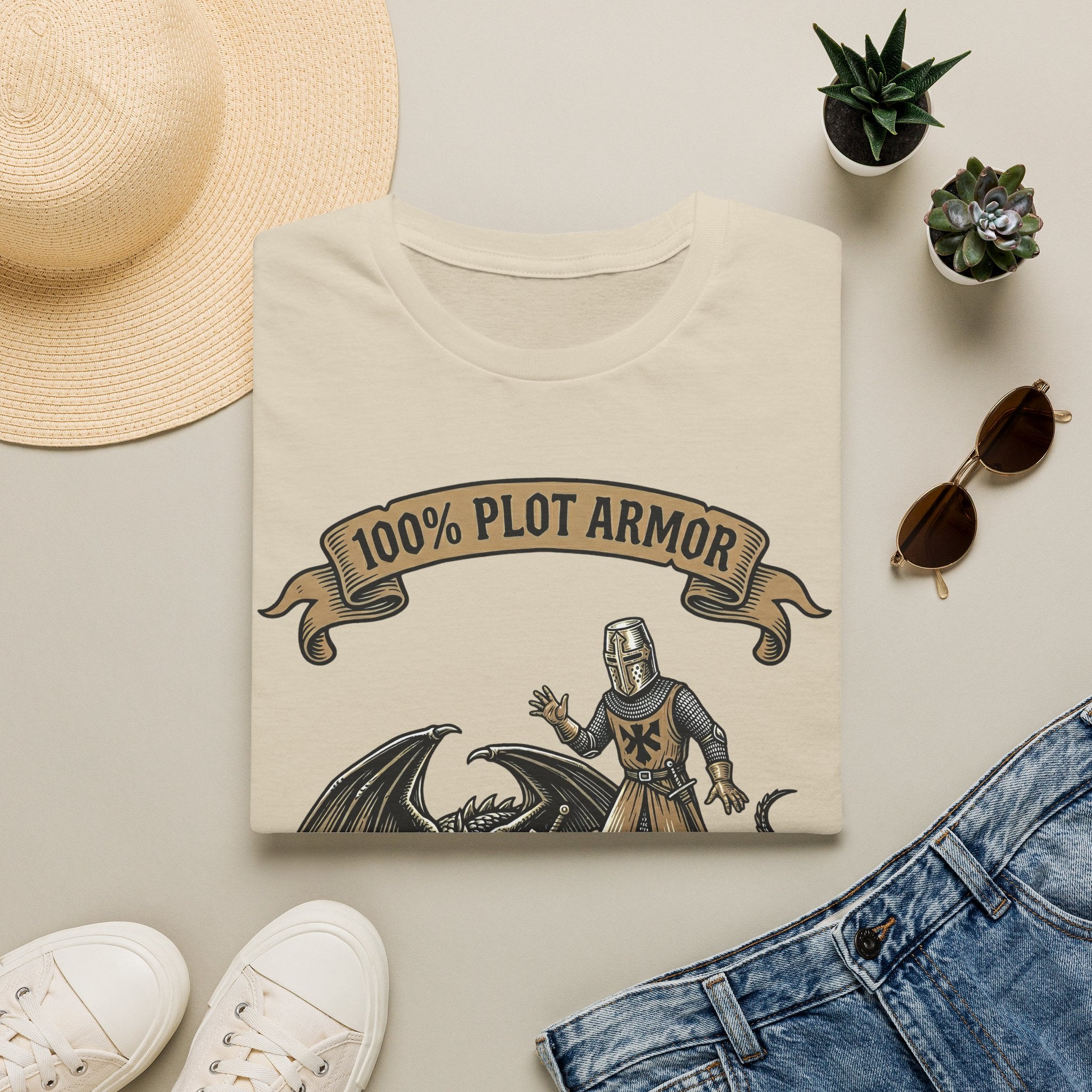 100% Plot Armor T-Shirt