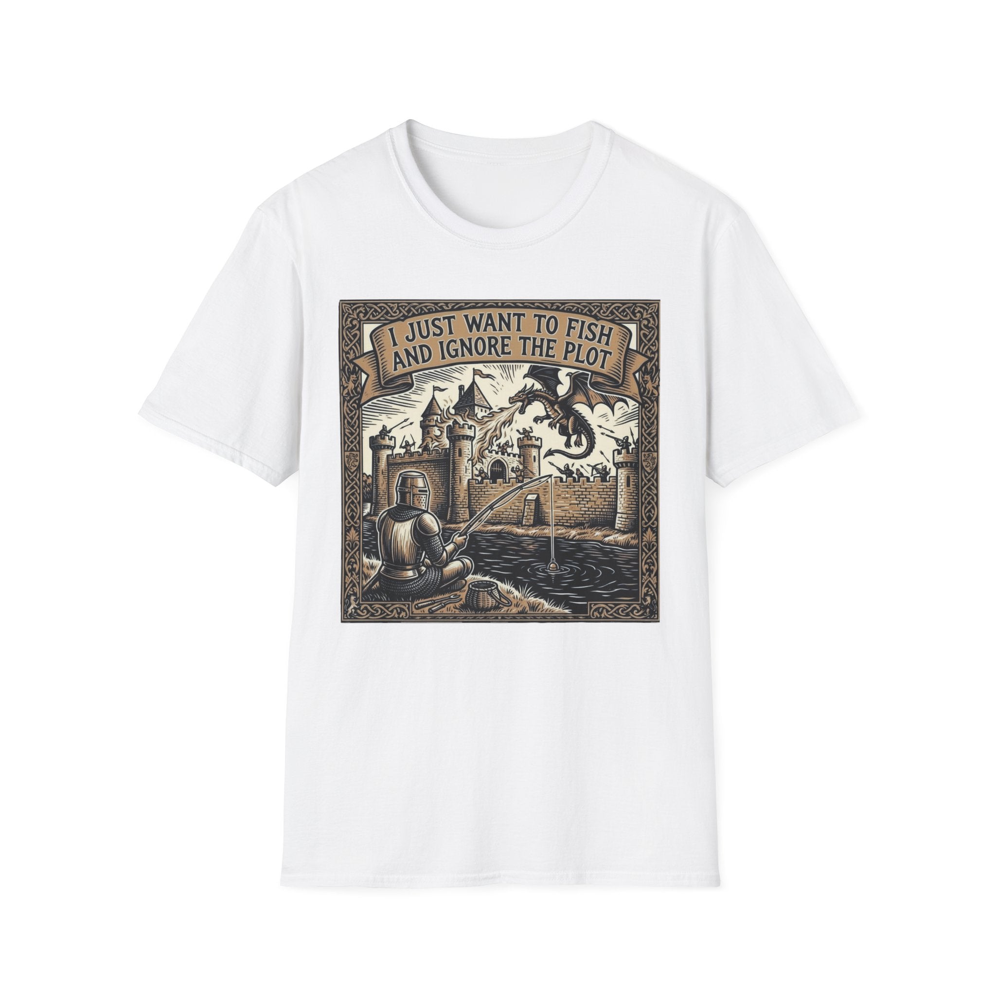 I Just Want To Fish And Ignore The Plot T-Shirt