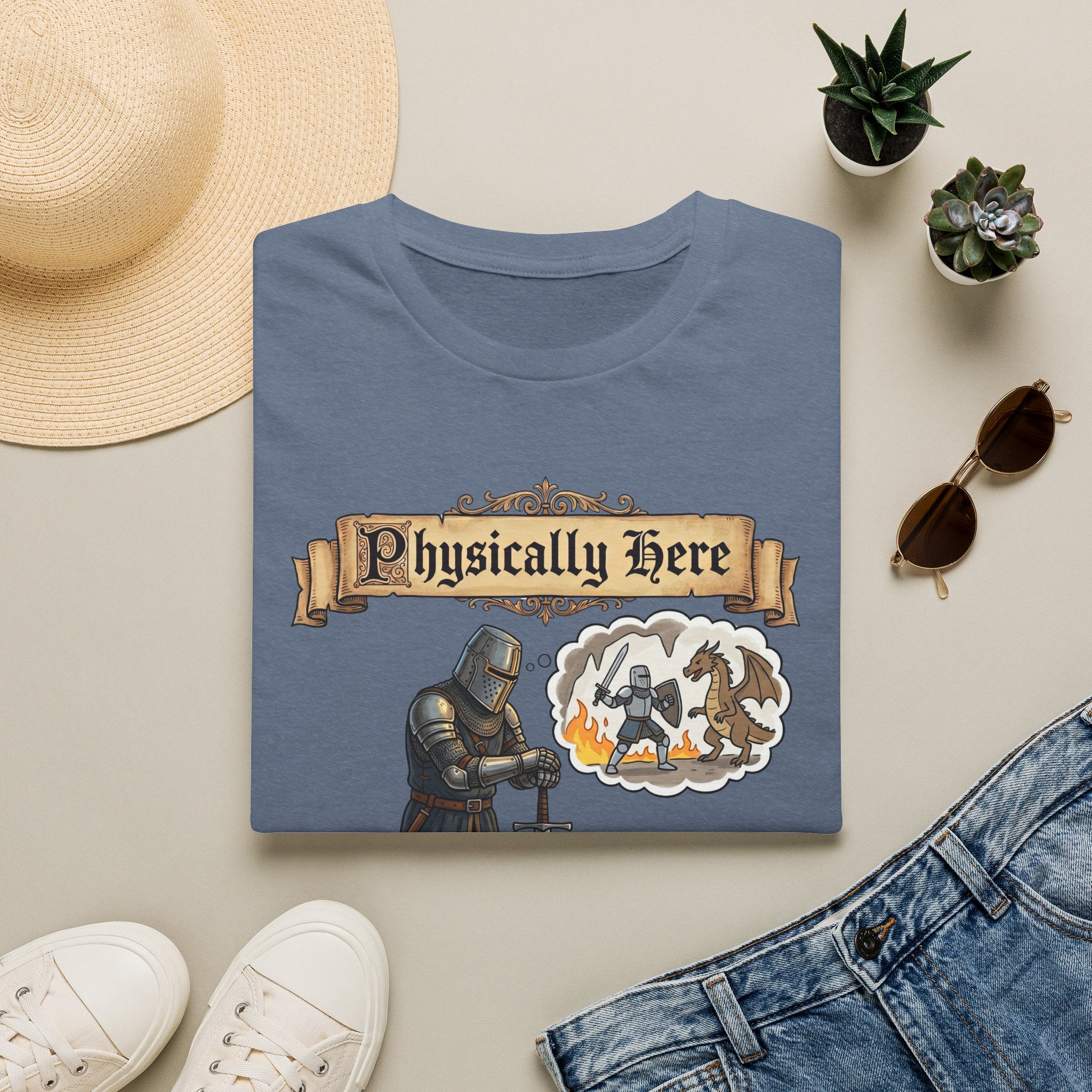 Physically Here T-Shirt