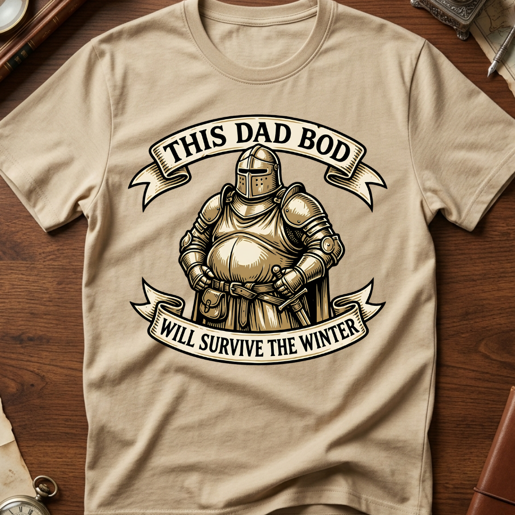 This Dad Bod Will Survive The Winter T-Shirt