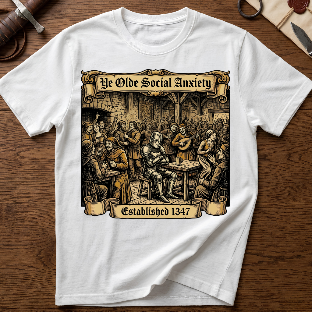 Ye Olde Social Anxiety T-Shirt